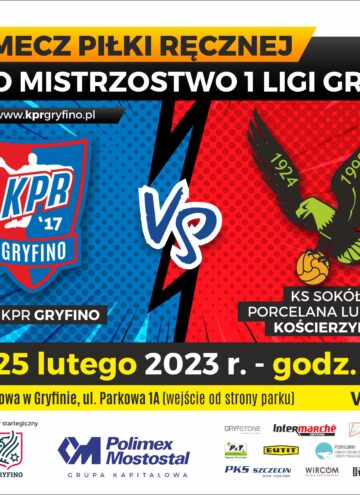 PGE KPR Gryfino vs. KS Sokół Porcelana Lubiana Kościerzyna