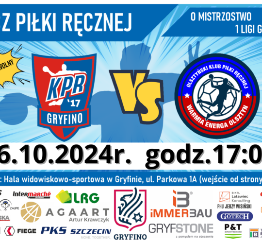 KPR Gryfino vs. Warmia Energa Olsztyn
